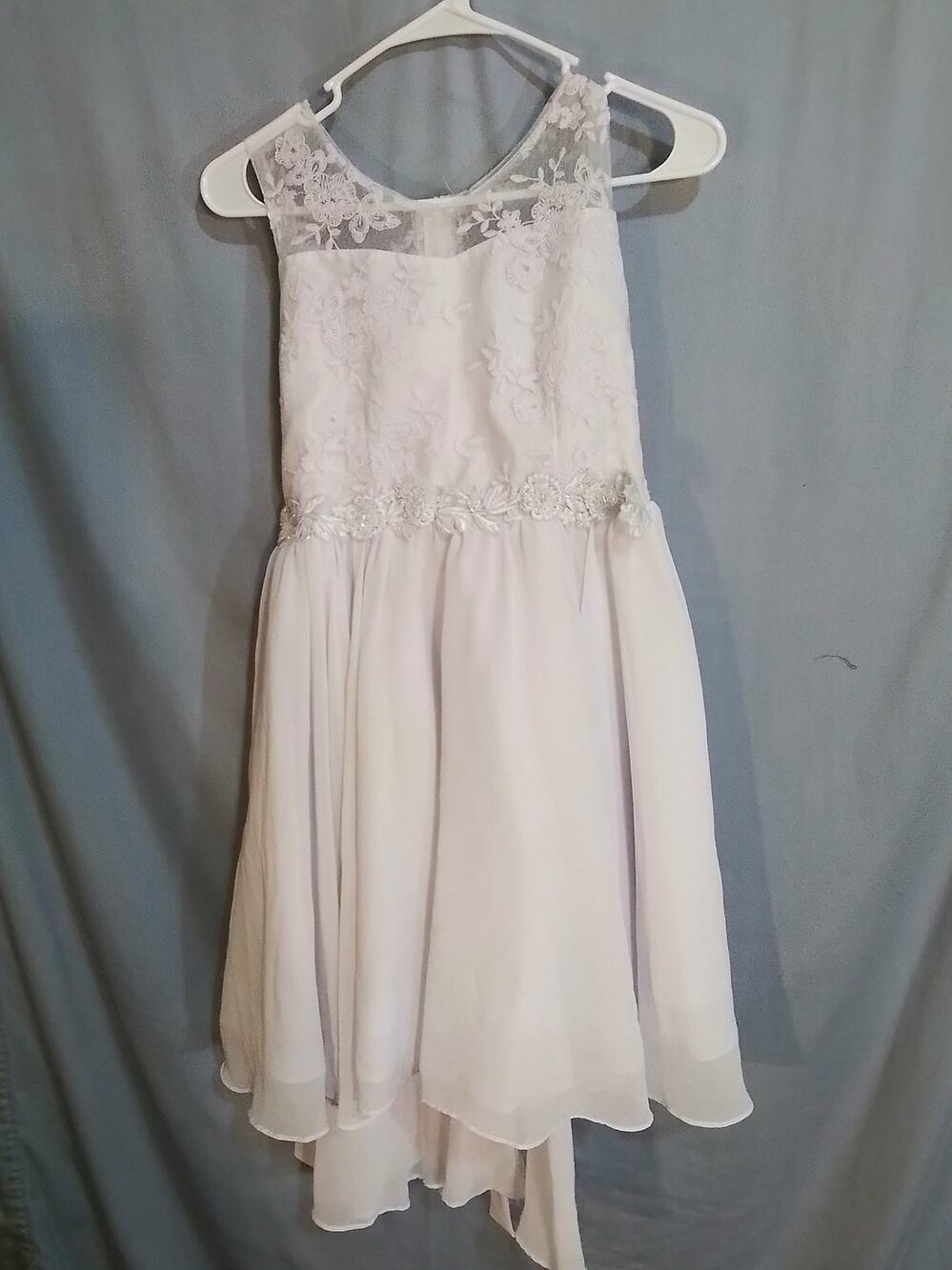 Joy Kids White  party / communion / flower girl dress